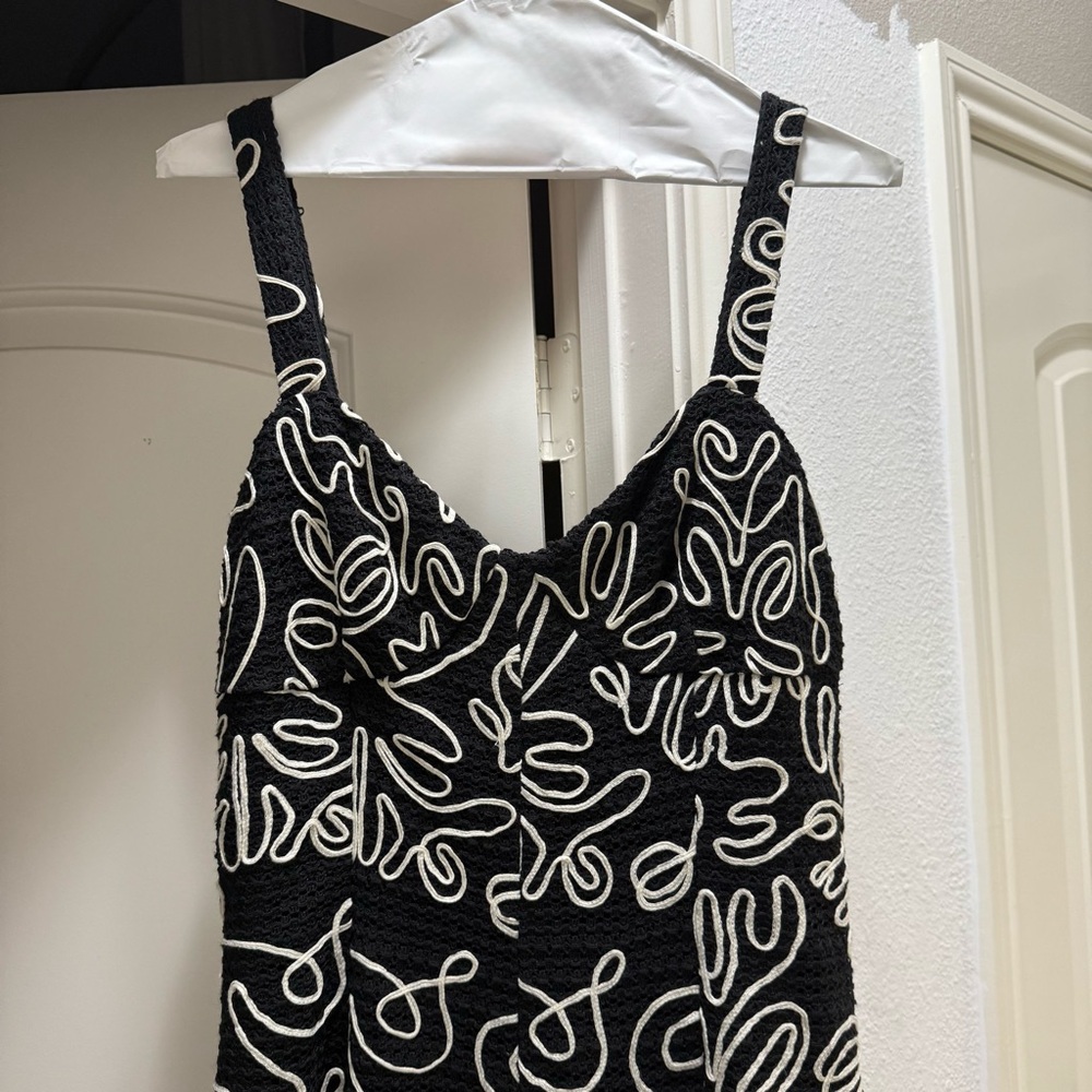 ANTONIO MELANI Black Maxi Dress Size 10 NWT Wedding Oscar De La Renta Style - Picture 5 of 16